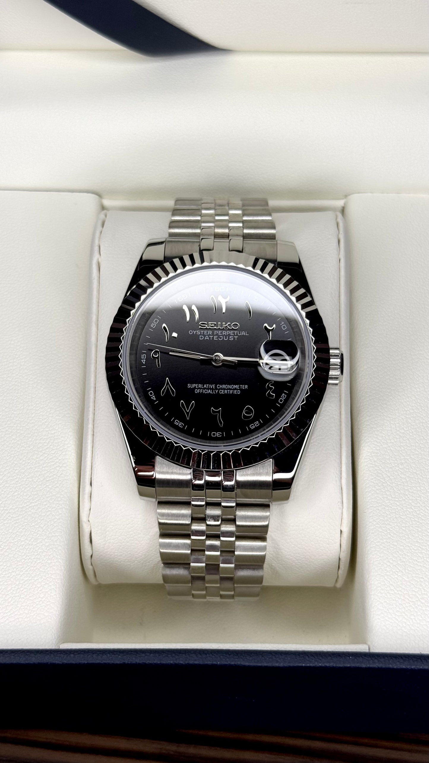 Midnight Black Arabic Dial