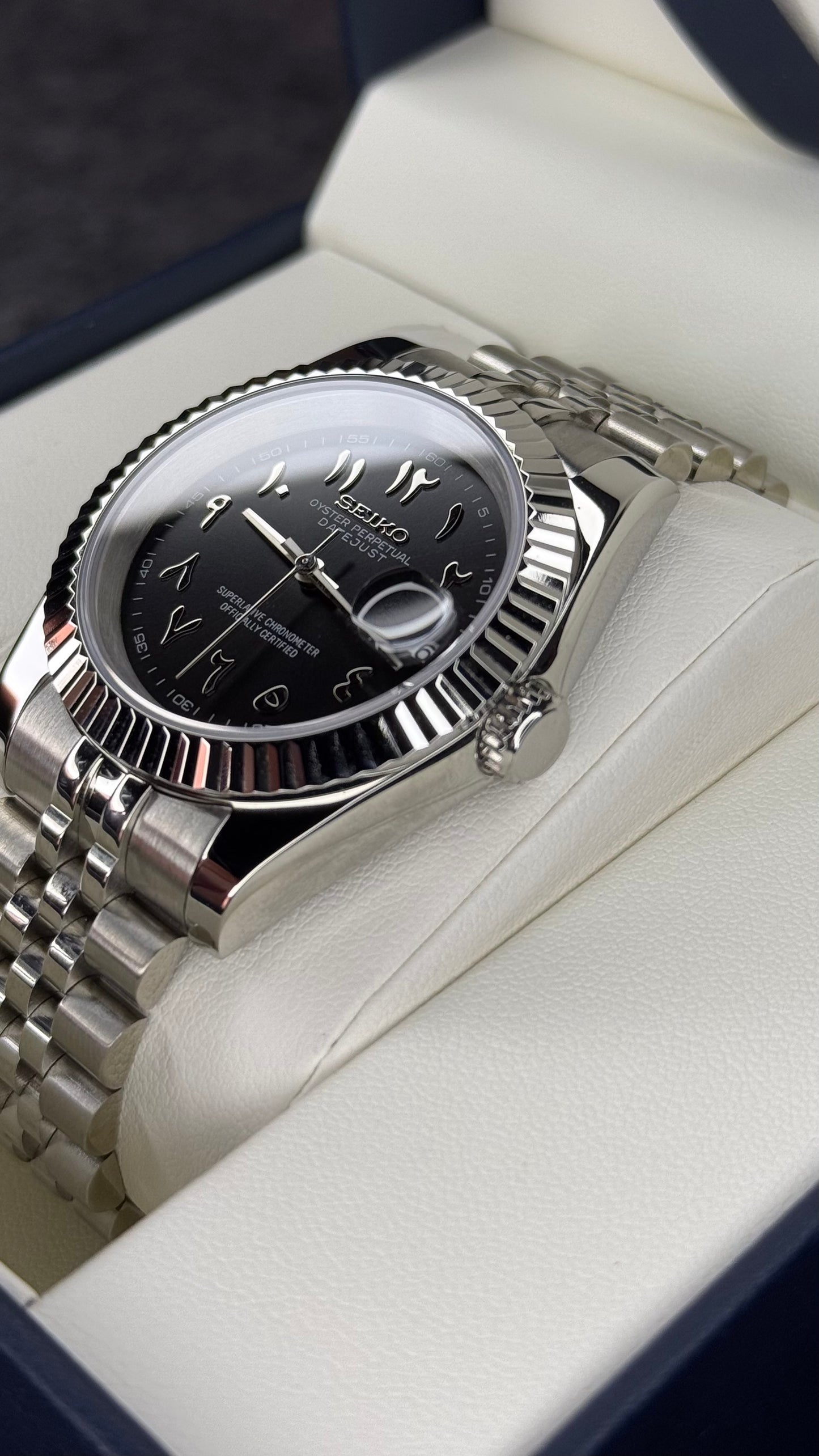 Midnight Black Arabic Dial