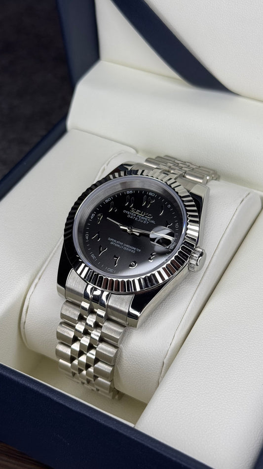 Midnight Black Arabic Dial