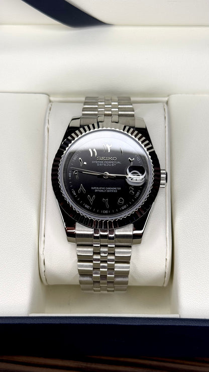 Midnight Black Arabic Dial