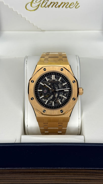 Rose Gold Skeleton Royal