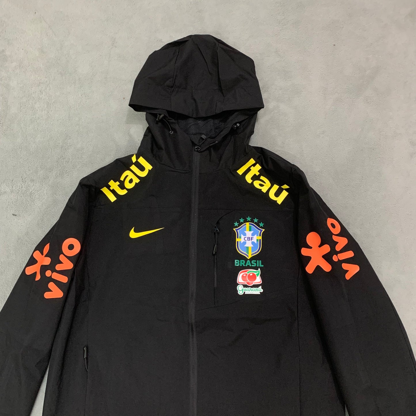 Black Brazil Nike Windbreaker